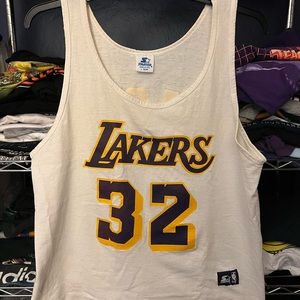 Vintage starter magic Johnson tank top